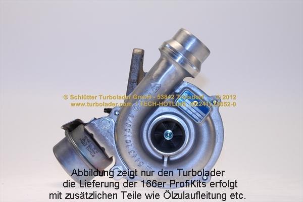Schlütter Turbolader 166-00955 - Турбина, компрессор autosila-amz.com