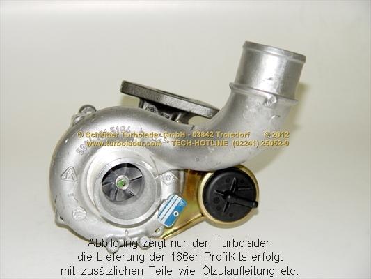 Schlütter Turbolader PRO-00425 - Турбина, компрессор autosila-amz.com