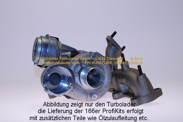 Schlütter Turbolader PRO-00420 - Турбина, компрессор autosila-amz.com