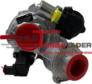 Schlütter Turbolader 166-00421 - Турбина, компрессор autosila-amz.com