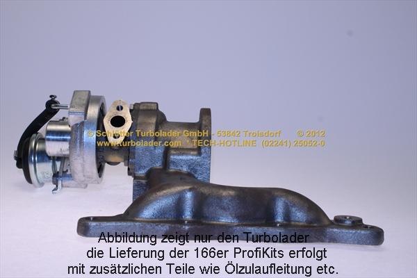 Schlütter Turbolader 166-00515 - Турбина, компрессор autosila-amz.com