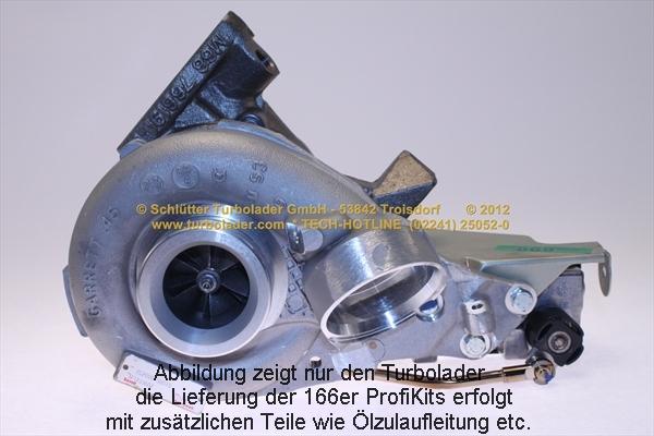 Schlütter Turbolader 166-00535 - Турбина, компрессор autosila-amz.com