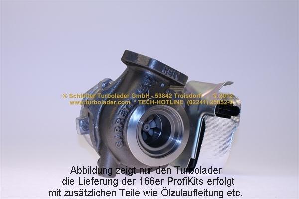 Schlütter Turbolader 166-00625 - Турбина, компрессор autosila-amz.com