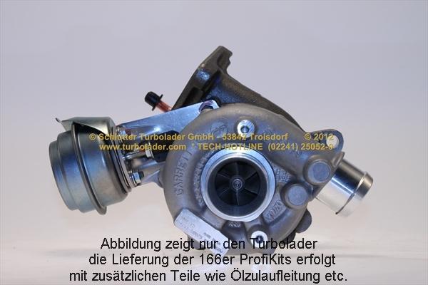 Schlütter Turbolader 166-00640EOL - Турбина, компрессор autosila-amz.com