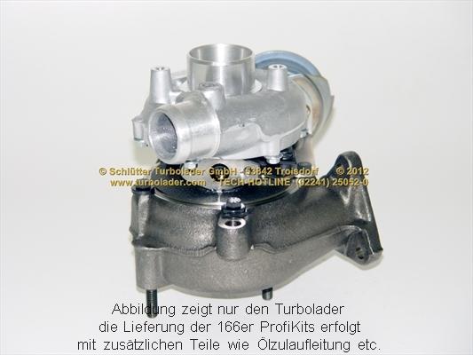 Schlütter Turbolader PRO-00640 - Турбина, компрессор autosila-amz.com