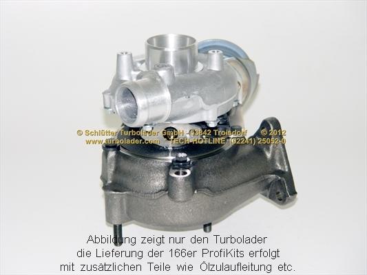 Schlütter Turbolader PRO-00620EOL - Турбина, компрессор autosila-amz.com