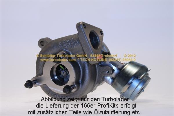 Schlütter Turbolader 166-00640EOL - Турбина, компрессор autosila-amz.com