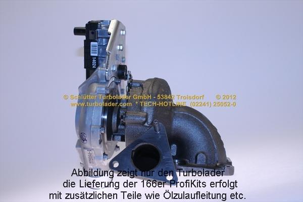 Schlütter Turbolader 166-00055 - Турбина, компрессор autosila-amz.com