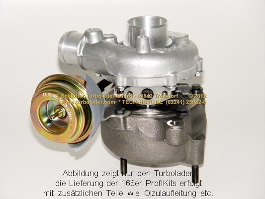 Schlütter Turbolader 166-00050 - Турбина, компрессор autosila-amz.com