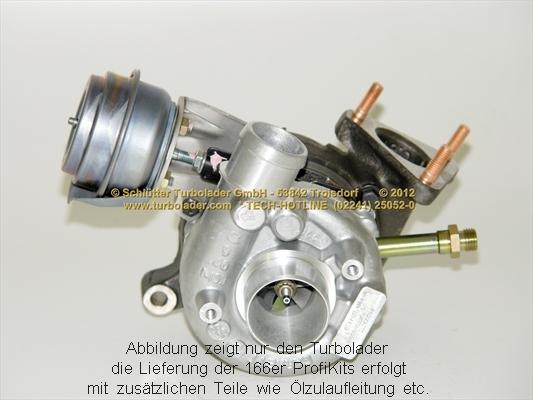 Schlütter Turbolader 166-00060 - Турбина, компрессор autosila-amz.com