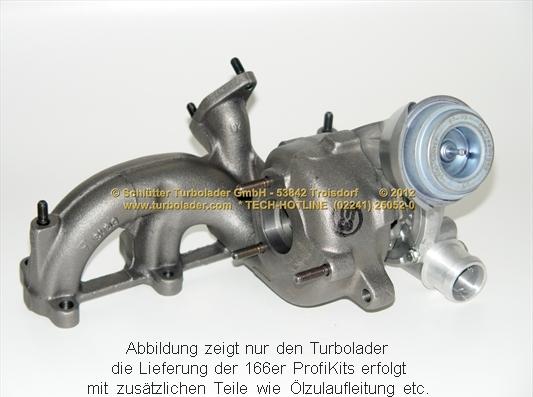 Schlütter Turbolader PRO-00080 - Турбина, компрессор autosila-amz.com