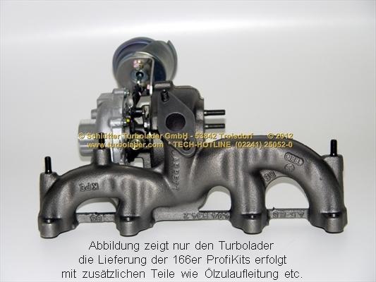 Schlütter Turbolader 166-00070 - Турбина, компрессор autosila-amz.com