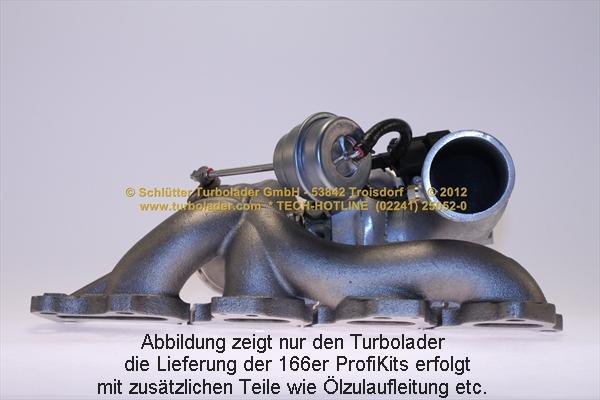 Schlütter Turbolader 166-00196 - Турбина, компрессор autosila-amz.com