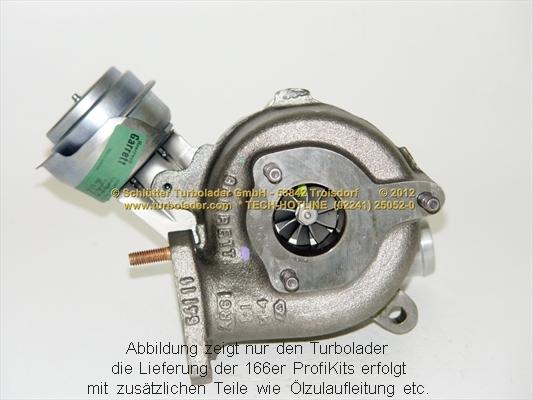 Schlütter Turbolader PRO-00100 D - Турбина, компрессор autosila-amz.com