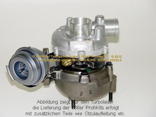 Schlütter Turbolader 166-00100 - Турбина, компрессор autosila-amz.com