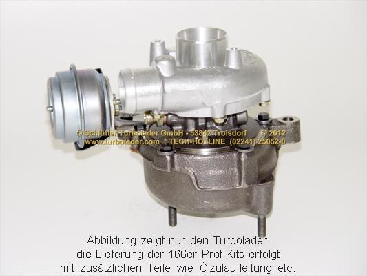 Schlütter Turbolader PRO-00130EOL - Турбина, компрессор autosila-amz.com