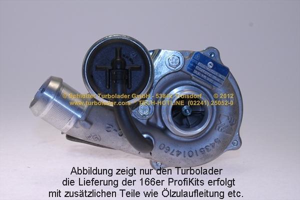 Schlütter Turbolader 166-00855 - Турбина, компрессор autosila-amz.com