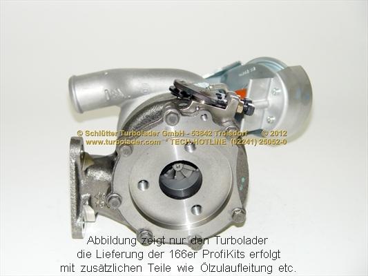 Schlütter Turbolader PRO-00365 - Турбина, компрессор autosila-amz.com
