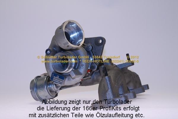 Schlütter Turbolader 166-00361EOL D - Турбина, компрессор autosila-amz.com