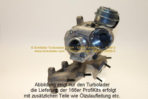 Schlütter Turbolader 166-00320EOL - Турбина, компрессор autosila-amz.com