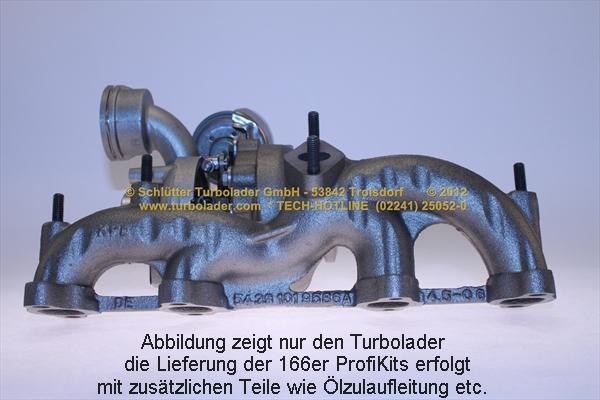 Schlütter Turbolader PRO-08320 D - Турбина, компрессор autosila-amz.com