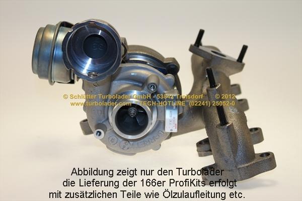 Schlütter Turbolader 166-00320EOL - Турбина, компрессор autosila-amz.com