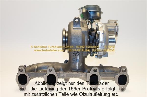 Schlütter Turbolader 166-00320 - Турбина, компрессор autosila-amz.com