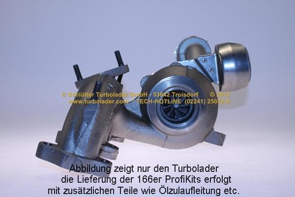 Schlütter Turbolader 166-00320 D - Турбина, компрессор autosila-amz.com