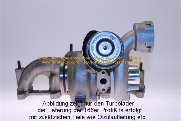 Schlütter Turbolader 166-00320 - Турбина, компрессор autosila-amz.com