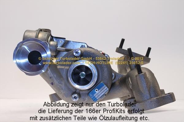 Schlütter Turbolader 166-00290EOL - Турбина, компрессор autosila-amz.com