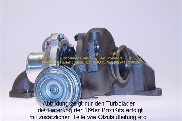 Schlütter Turbolader 166-00286 - Турбина, компрессор autosila-amz.com