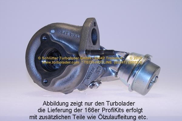 Schlütter Turbolader 166-00235 - Турбина, компрессор autosila-amz.com