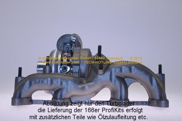 Schlütter Turbolader 166-00270 - Турбина, компрессор autosila-amz.com