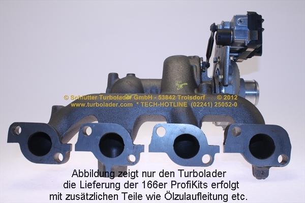 Schlütter Turbolader 166-00735 - Турбина, компрессор autosila-amz.com