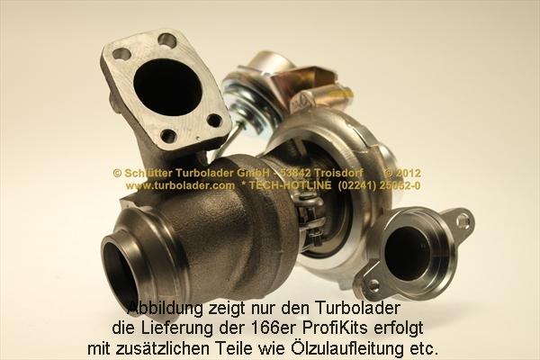 Schlütter Turbolader 166-05133EOL - Турбина, компрессор autosila-amz.com