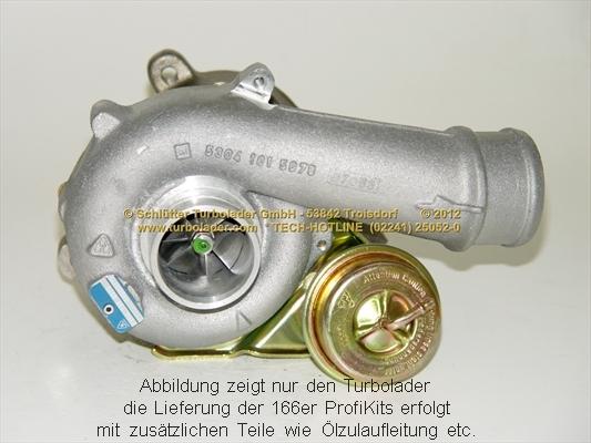 Schlütter Turbolader 166-01090 - Турбина, компрессор autosila-amz.com