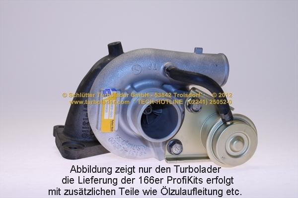 Schlütter Turbolader 166-01085 - Турбина, компрессор autosila-amz.com