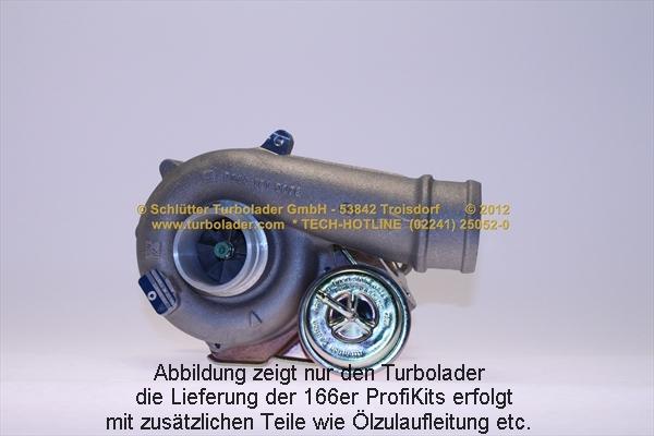 Schlütter Turbolader 166-01100 - Турбина, компрессор autosila-amz.com