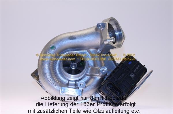Schlütter Turbolader 166-03041 - Турбина, компрессор autosila-amz.com