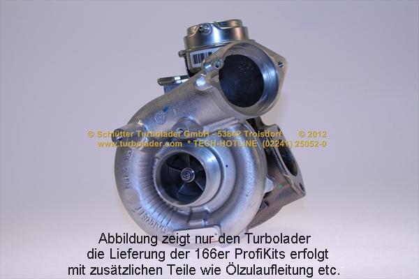 Schlütter Turbolader 166-06015 - Турбина, компрессор autosila-amz.com