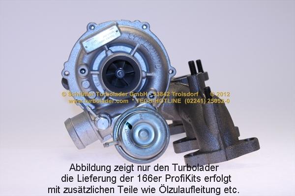 Schlütter Turbolader 166-02410 - Турбина, компрессор autosila-amz.com