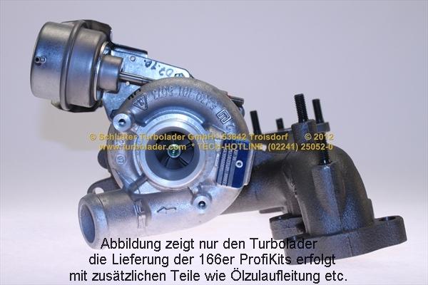 Schlütter Turbolader 166-02480 - Турбина, компрессор autosila-amz.com