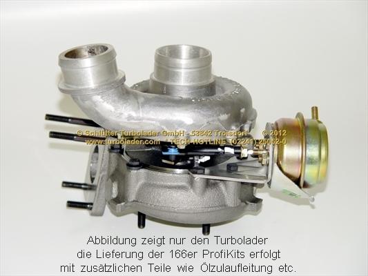 Schlütter Turbolader PRO-02090 - Турбина, компрессор autosila-amz.com