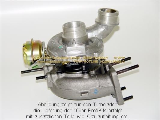Schlütter Turbolader 166-02090 - Турбина, компрессор autosila-amz.com