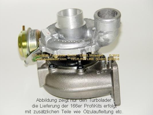 Schlütter Turbolader 166-02060EOL - Турбина, компрессор autosila-amz.com