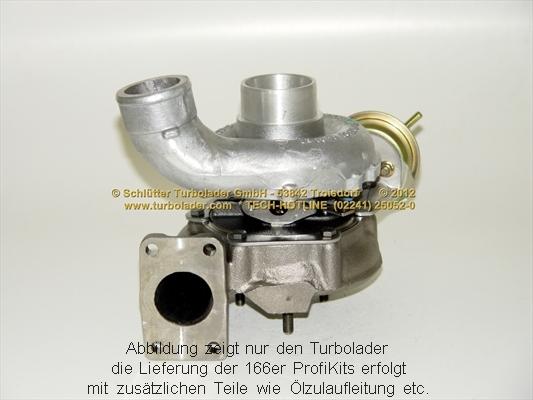 Schlütter Turbolader PRO-02040EOL - Турбина, компрессор autosila-amz.com