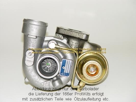 Schlütter Turbolader PRO-02170 - Турбина, компрессор autosila-amz.com