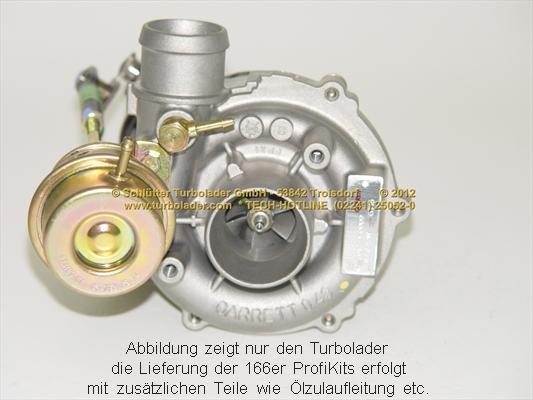 Schlütter Turbolader 166-02350 - Турбина, компрессор autosila-amz.com