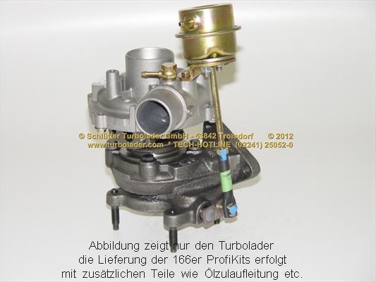 Schlütter Turbolader 166-02350EOL - Турбина, компрессор autosila-amz.com