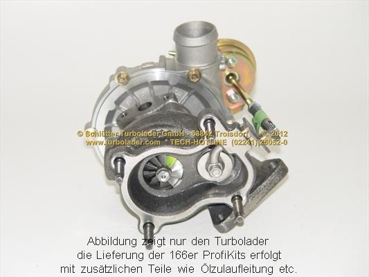 Schlütter Turbolader 166-02350EOL - Турбина, компрессор autosila-amz.com